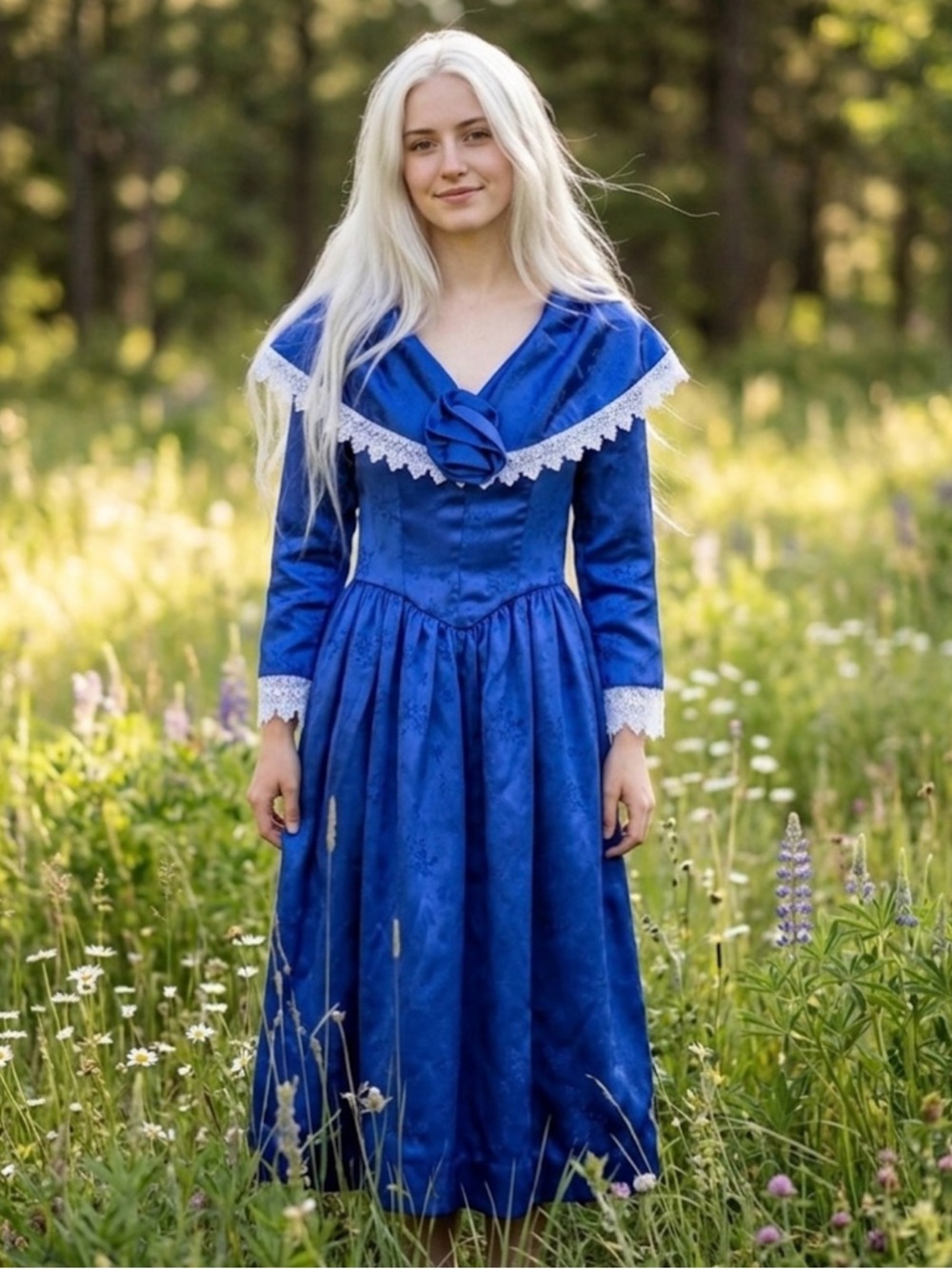 VINTAGE DRESS MIDI 80's